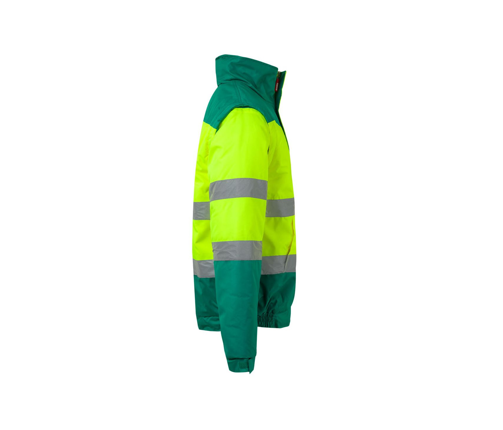 BLOUSON BICOLORE MATELASSÉ VISIBILITÉ AUGMENTÉE