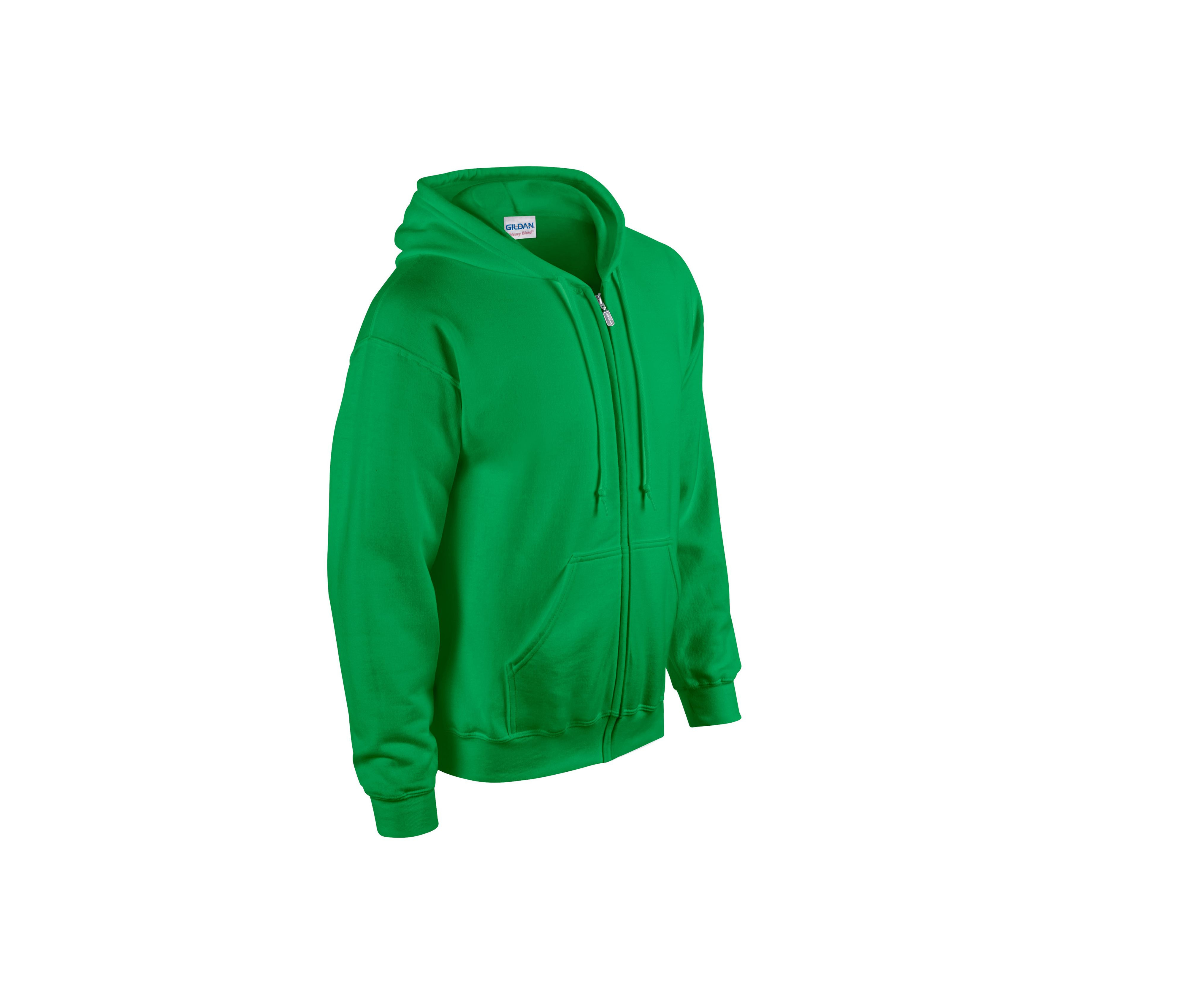 HEAVY BLEND ADULT FULL ZIP HOODED SWEATSHIRT